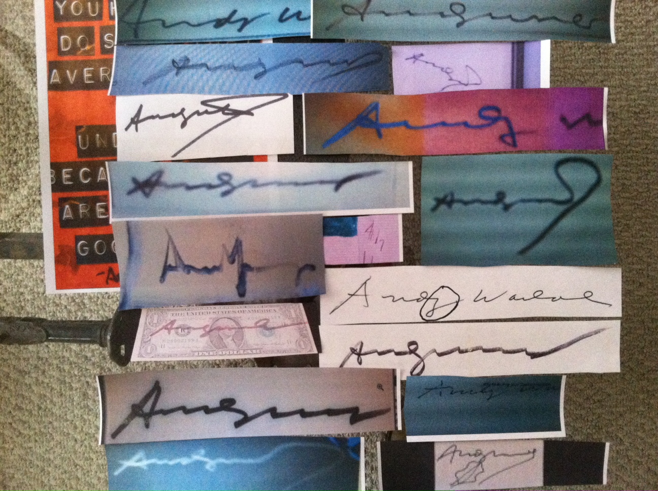 Warhol Signature