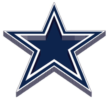 Dallas Cowboys - logo - 3D