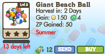 8434513 Limited Edition Summer Trees: Beach Ball & Fruit Trees!